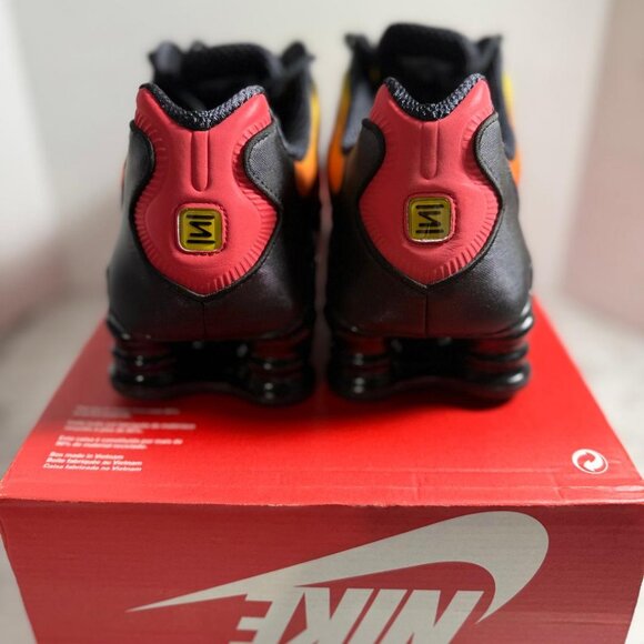 Nike Shox TL Shoes Black University Red Amarillo AV3595-004 Sz:12 | NWB no lid - Picture 10 of 11